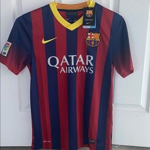 Barcelona Soccer Jersey Qatar Airways Nike